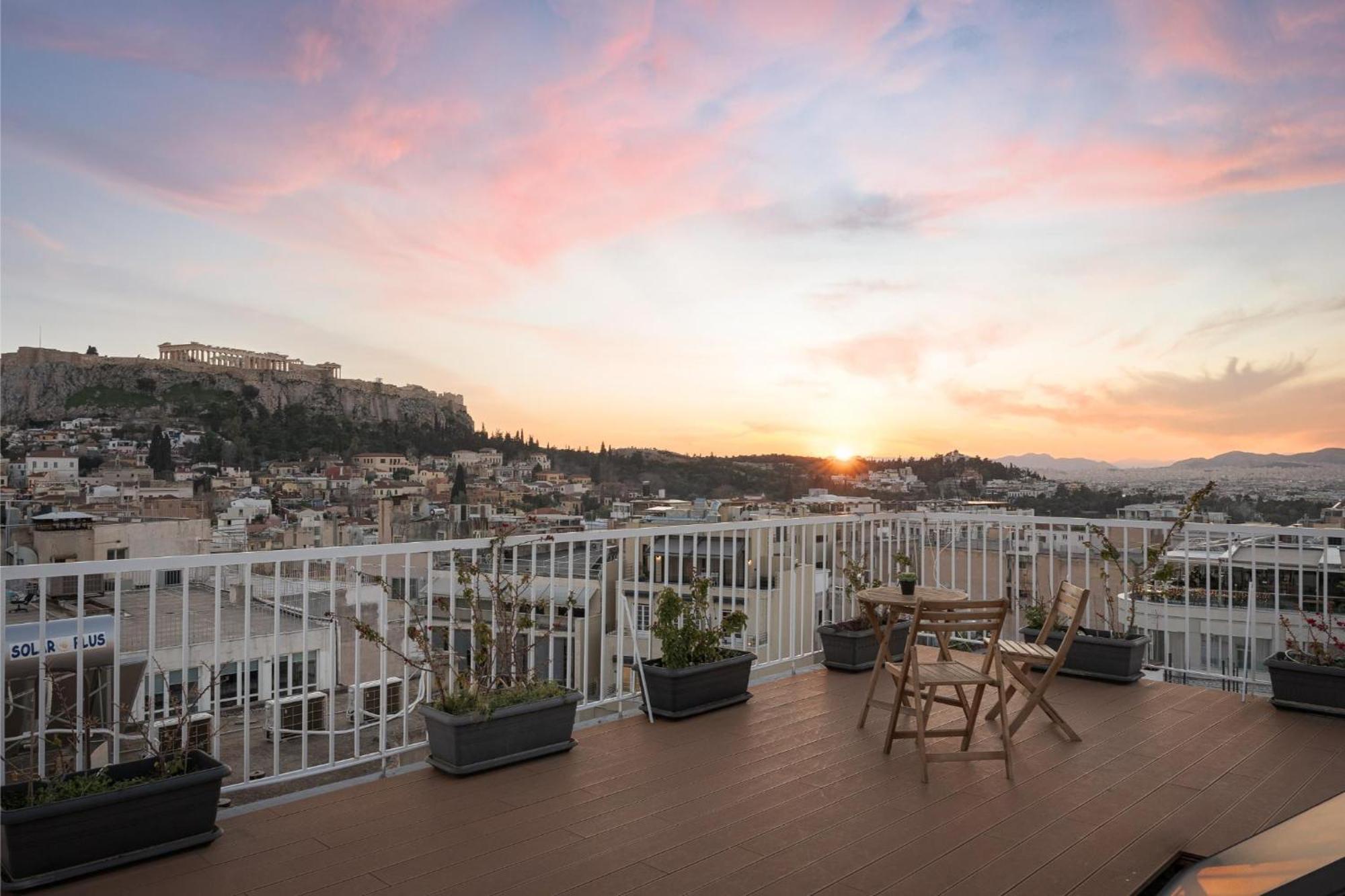 Syntagma Unique Penthouse Apartamento Atenas Exterior foto