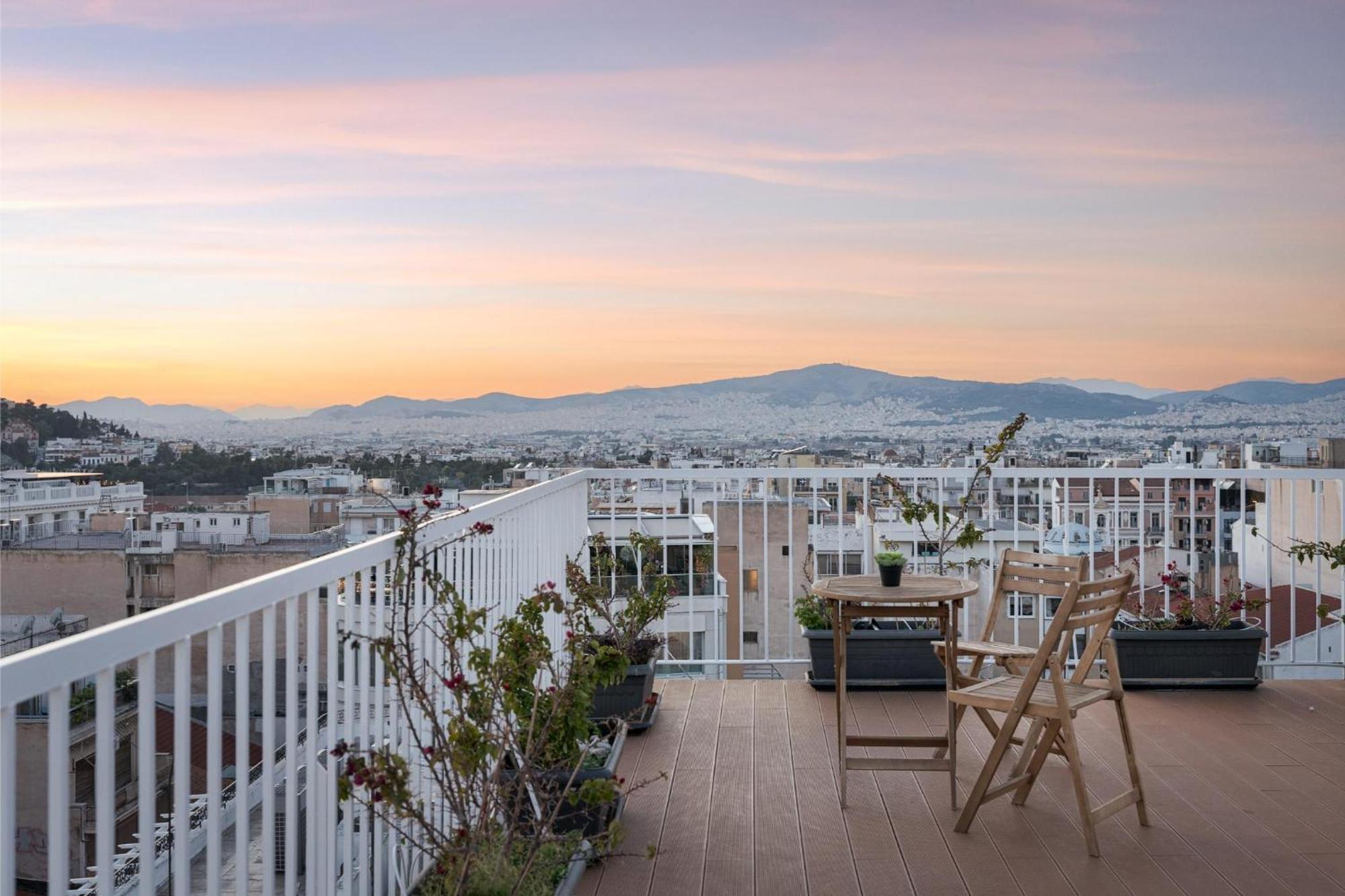 Syntagma Unique Penthouse Apartamento Atenas Exterior foto
